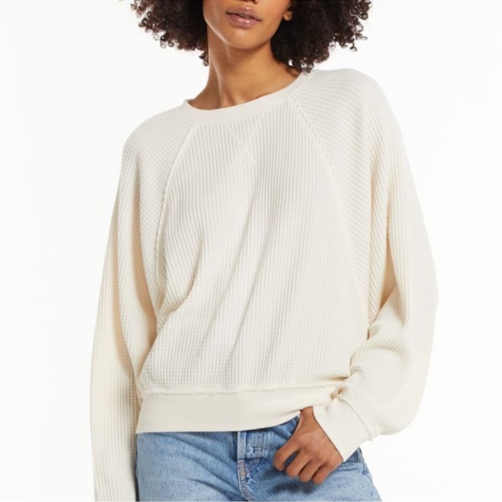 Z Supply Long Sleeve Thermal Sandollar Large